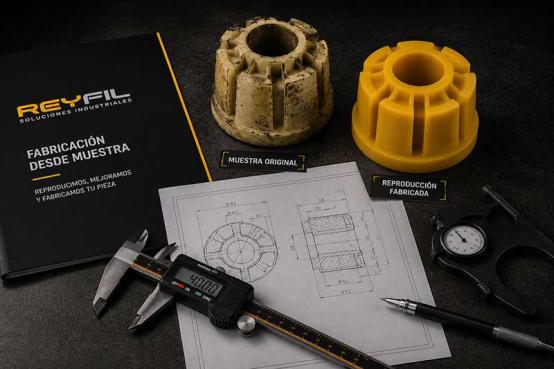 Fabricación desde muestra de piezas industriales
