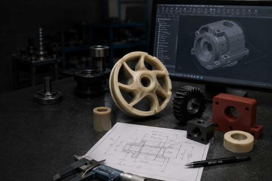 Desarrollo de piezas especiales para mantenimiento y producción industrial