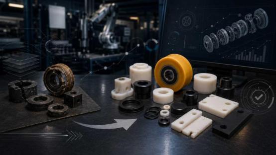 Reposición industrial: cómo reducir paradas de máquina con piezas a medida