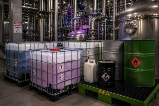 Piezas técnicas para industria química