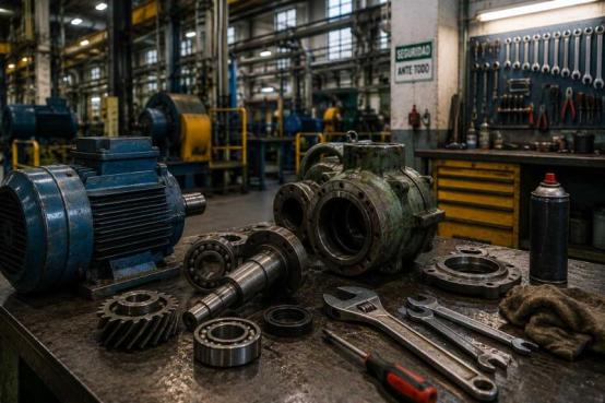 Piezas técnicas para mantenimiento industrial