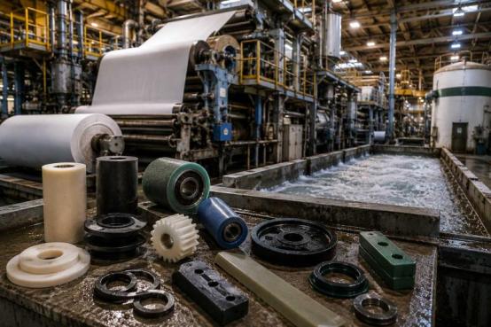 Piezas técnicas para industria papelera