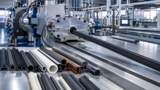 Extrusión de perfiles y piezas industriales en caucho, PVC y termoplásticos