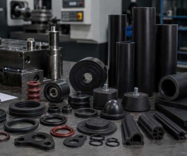 Caucho industrial y goma técnica