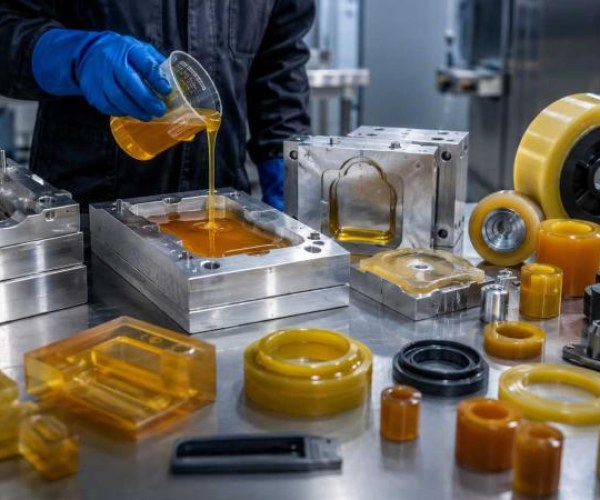 Moldeo y colada de poliuretano para piezas industriales a medida