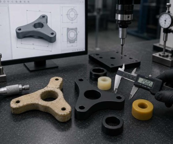 Fabricación desde muestra de piezas industriales sin plano disponible