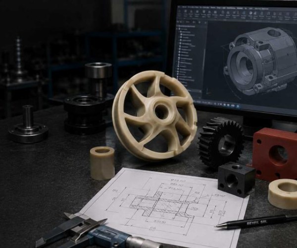 Desarrollo de piezas especiales para mantenimiento y producción industrial