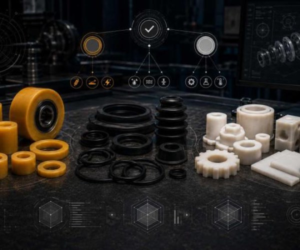 Cómo elegir el material adecuado para una pieza industrial
