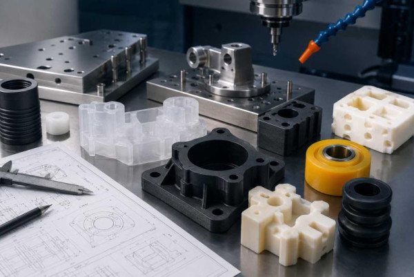 Prototipos y primeras series de piezas técnicas para aplicaciones industriales